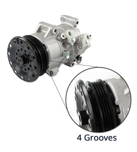 4PK Air Conditioning A/C Compressor 471-1622 157318 158318 for Toyota Yaris 1.5L 2007-2013