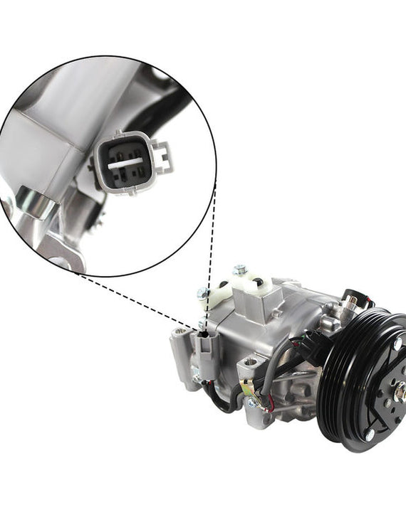 Compressor 4PK Ar Condicionado A/C SCSA06C 88320-52400 8832052400 para Toyota Yaris 1.3 1.5