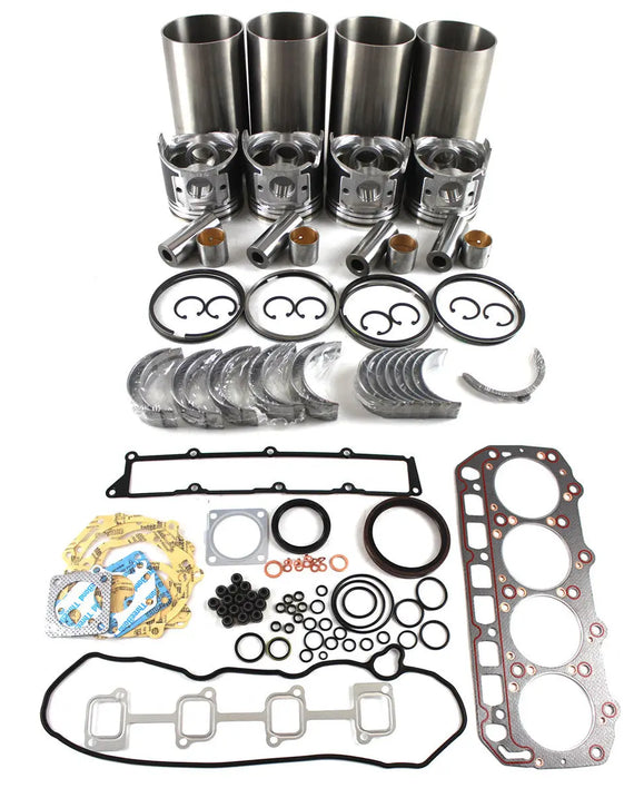 Kit de reconstrução de motor 4TNV94 4TNV94L 4TNV94LE para escavadeira Hyundai R55-7 R60-7