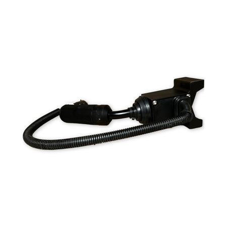 5-Wire Joystick Control Lever with Lock-Up Button 85999142 for Ford New Holland Backhoe Loader 555C - Sinocmp