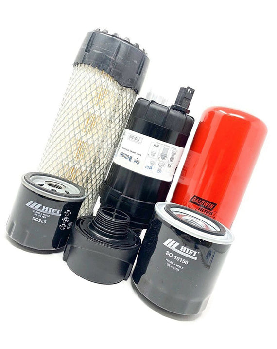 Kit de filtro de 500/1500 horas 7324364 para escavadeira Bobcat E32 E35 com motor T4