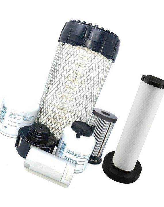 Kit de filtro canister de manutenção de 500/1500 horas 7343848 para carregadeira Bobcat A300