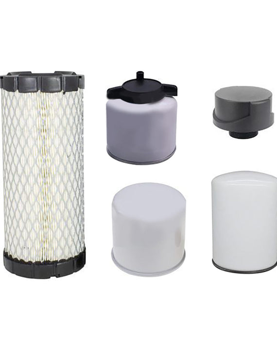 Kit de filtro de manutenção de 500 horas 7324340 para escavadeira compacta Bobcat 324