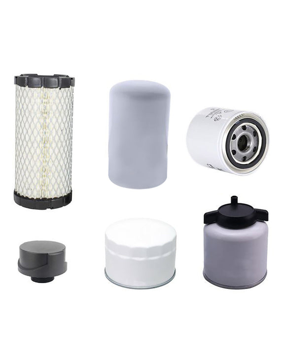 Kit de filtro de manutenção de 500 horas 7324345 para escavadeira Bobcat E26