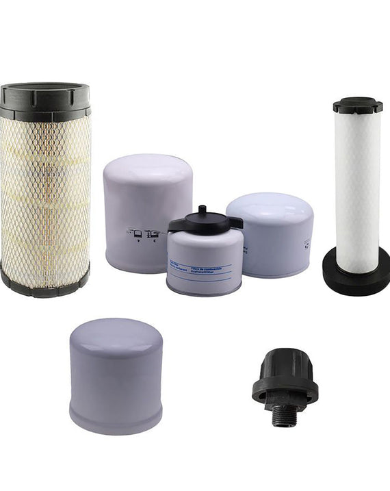 Kit de filtro de manutenção de 500 horas 7333699 para carregadeira Bobcat S160 S185 S205 T180 T190
