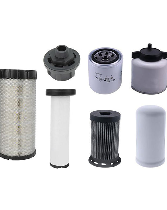 Kit de filtro de manutenção de 500 horas 7343877 para carregadeira de esteira Bobcat T300