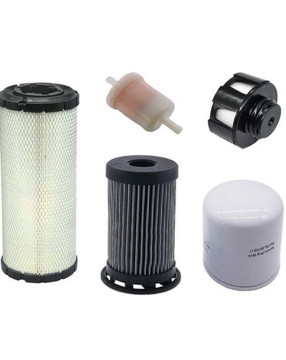 Kit de filtro de manutenção de 500 horas 7404218 para carregadeira Bobcat S450
