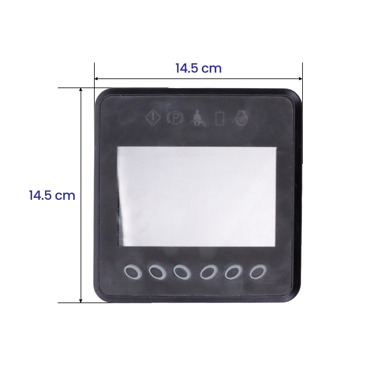 543-1326 5431326 Monitor Panel de visualización de control electrónico para Caterpillar CAT Loader 229D 232D 259D 242D 246D - Dimensión del monitor
