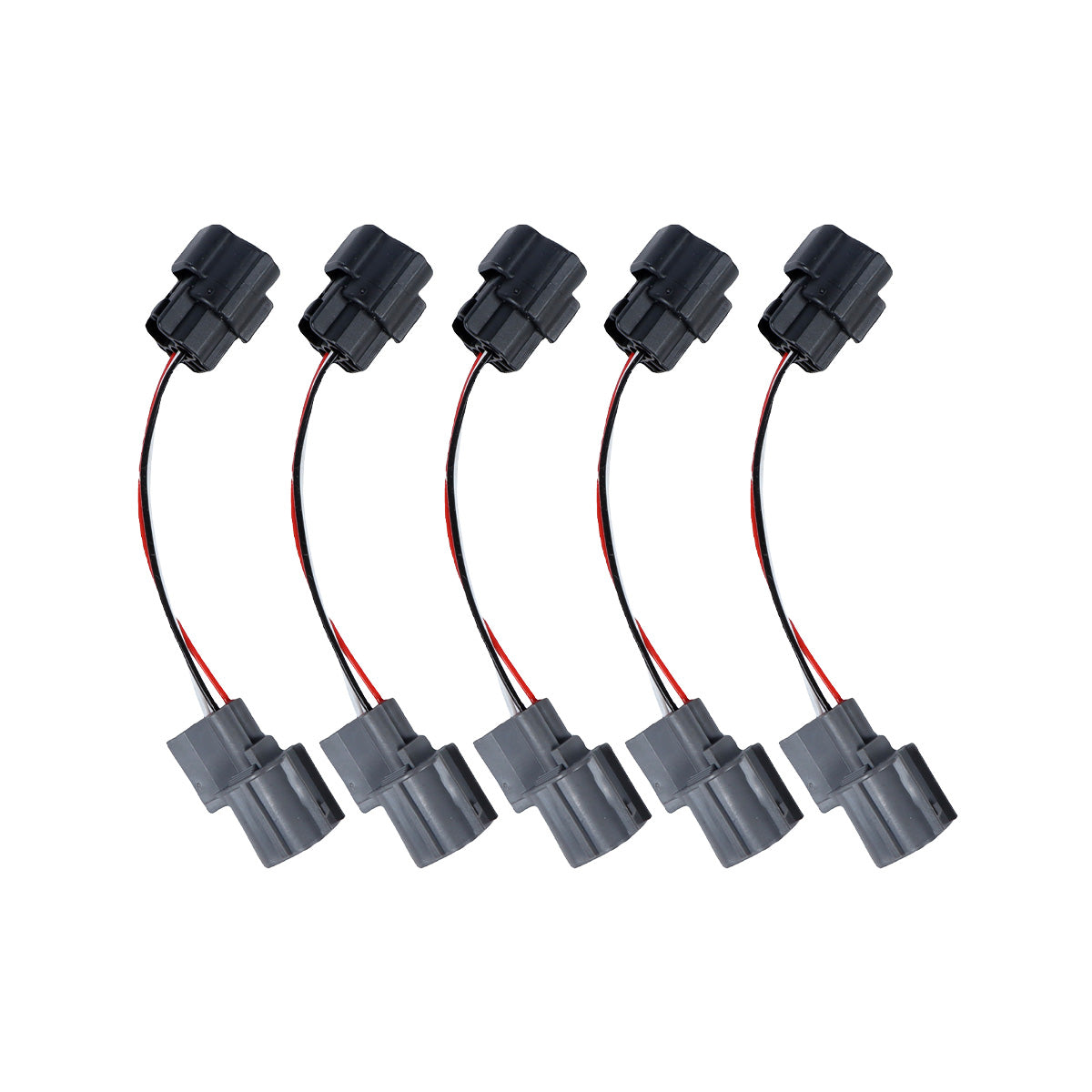 5PCS Conversion Sensor Plug for Kobelco SK-8 to SK-6E Excavator
