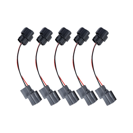 5PCS Conversion Sensor Plug for Kobelco SK-8 to SK-6E Excavator