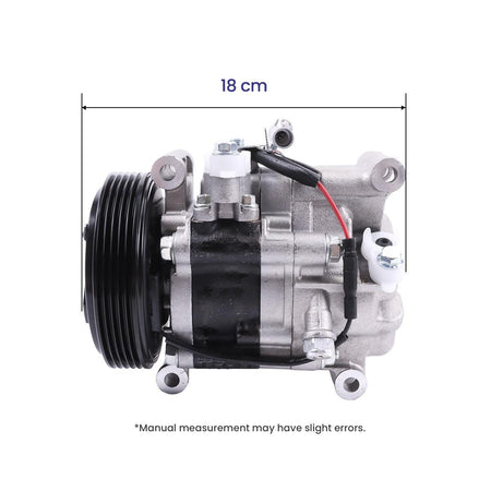  5PK Air Conditioning Compressor 95200-63JA1 for Suzuki Swift III SX4 - Dimension