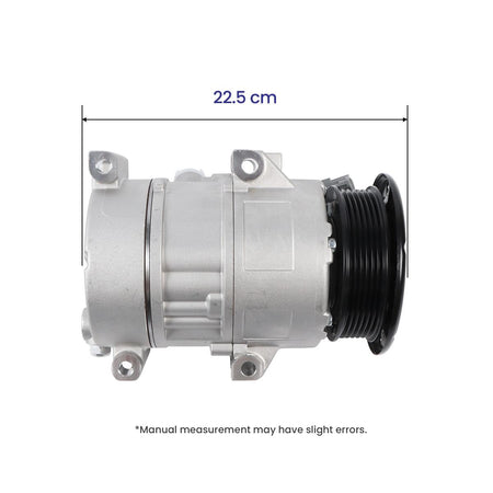 5SE12C A/C Kompressor 5PK 88310-05100 447220-9750 für Toyota AVENSIS T25 2,0 L - Dimension