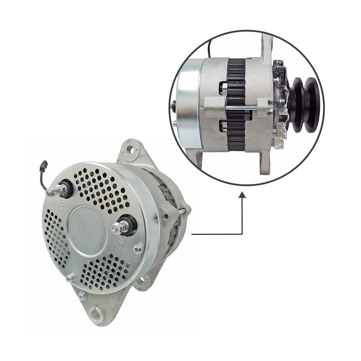 600-825-3160 Starter Motor for Komatsu PC300-6 PC300LC-6 PC350-6 - Sinocmp