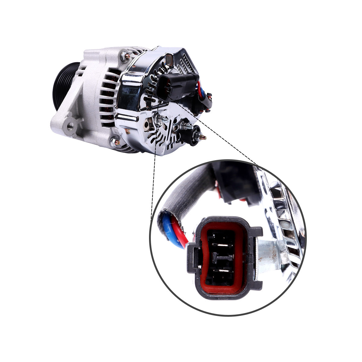 600-861-3420 102211-9060 Alternator for Komatsu PC200-8 PC200-7 PC200LC-8 Excavator - Sinocmp