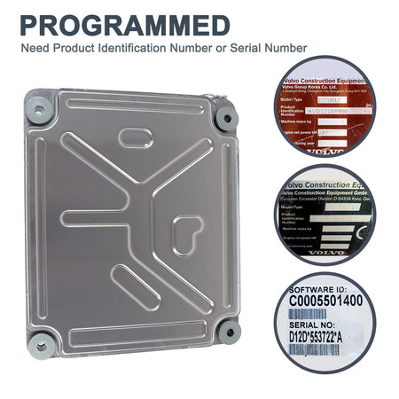 Controlador ECU 60100001 VOE60100001 para Volvo EC240B EC290B TAD734GE - Instalación del programa