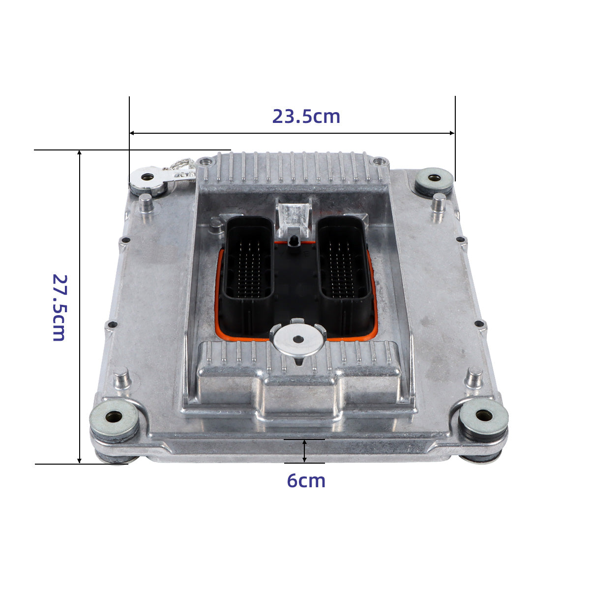 Controlador ECU 60100001 VOE60100001 para Volvo EC240B EC290B TAD734GE - Dimensión ECU