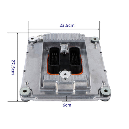 Controlador ECU 60100001 VOE60100001 para Volvo EC240B EC290B TAD734GE - Dimensión ECU