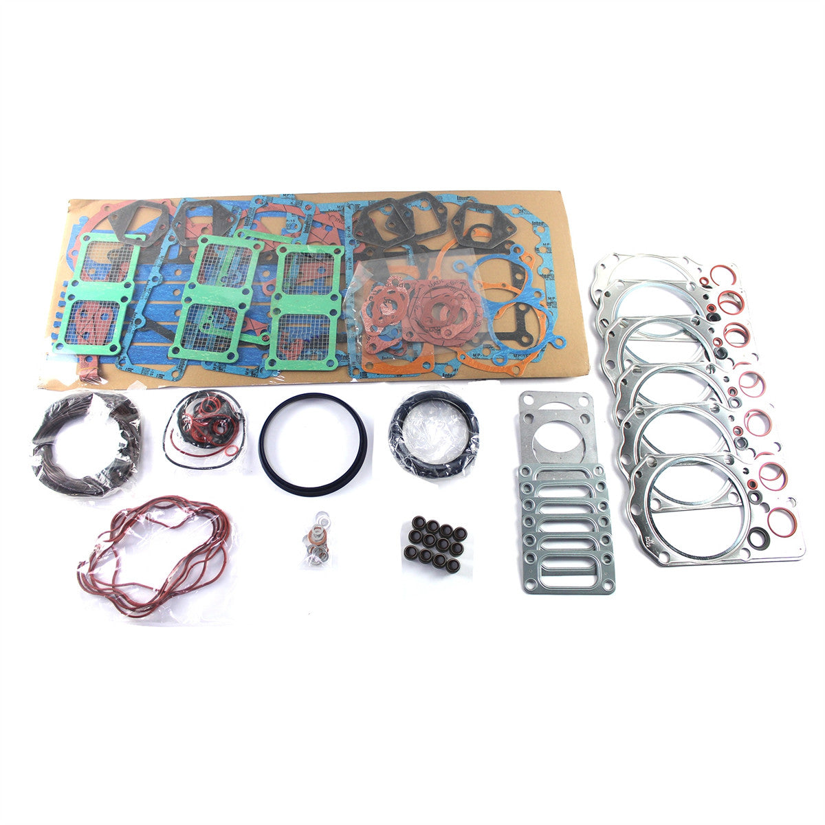 6D22 6D22T Engine Overhaul Gasket Kit for Kobelco SK300 Excavator