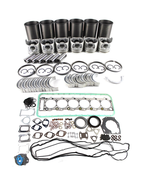 Kit de reconstruction de révision de moteur 6HK1 6HK1T pour pelle Hitachi ZX330 EX356