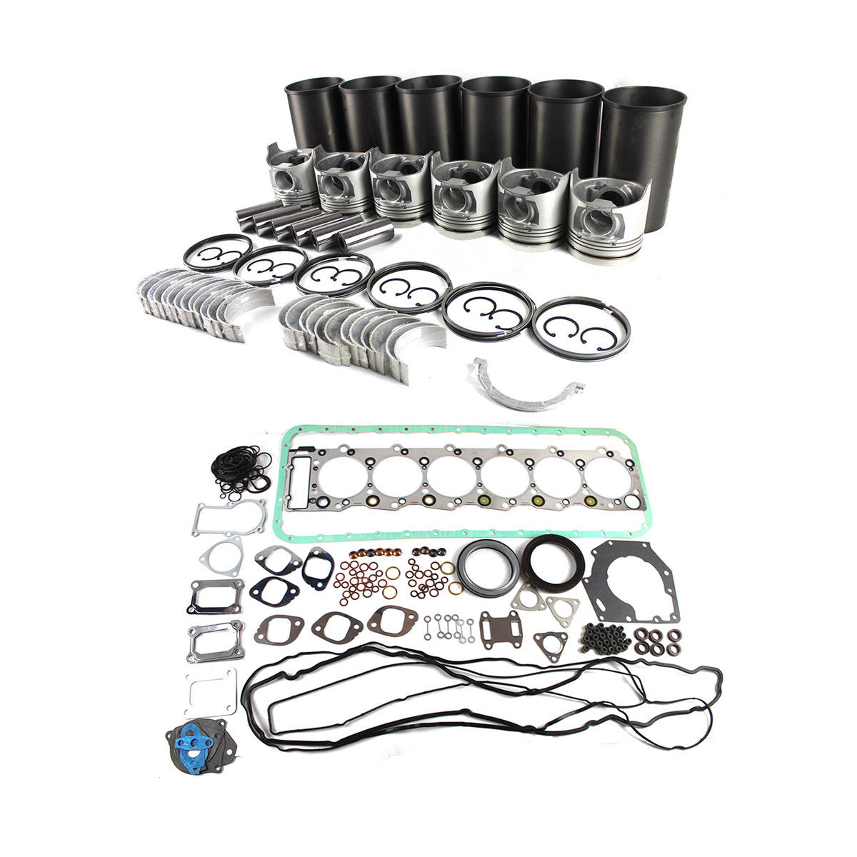 6HK1 6HK1T Engine Overhaul Rebuild Kit for Hitachi ZX330