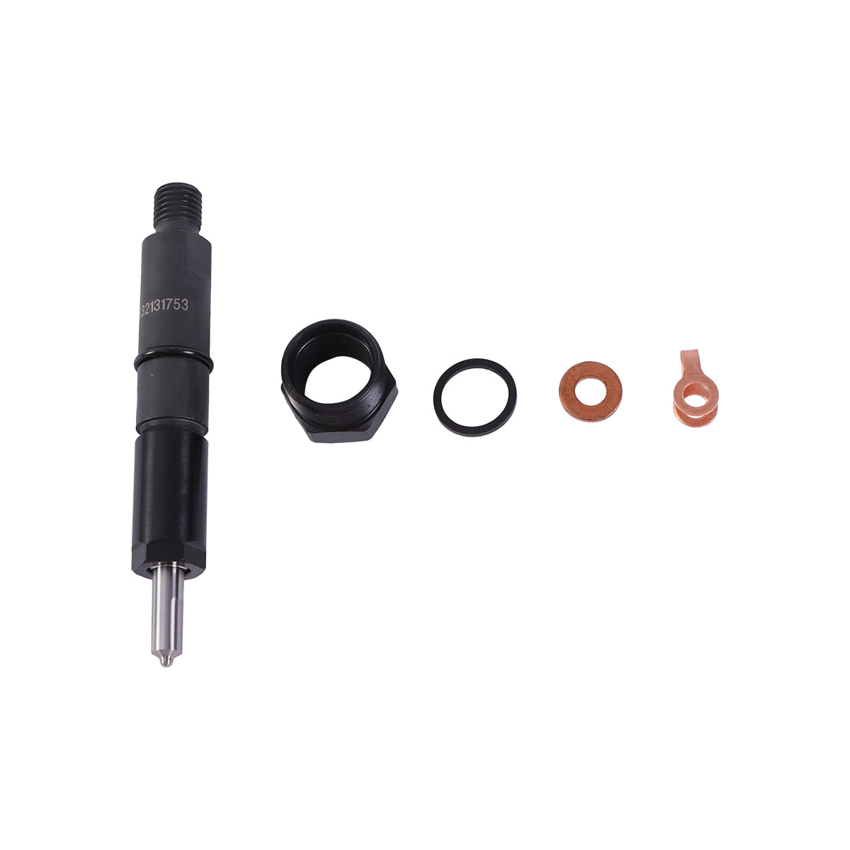 6PCS Fuel Injector 0432131753 389-7596 for Dodge Cummins 6BTA 5.9L 350HP