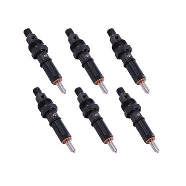 6PCS Fuel Injector 0432131753 389-7596 for Dodge Cummins 6BTA 5.9L 350HP