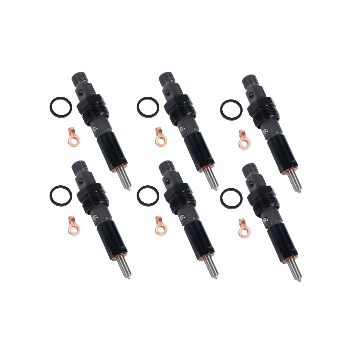 6PCS Fuel Injector 4089270 3939696 for Cummins QSB5.9 Engine