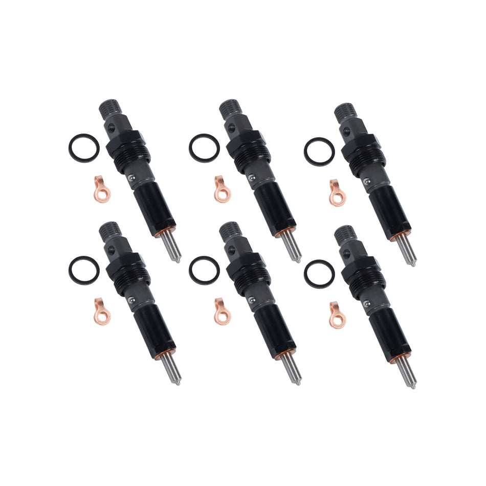 6PCS Fuel Injector 4089270 3939696 for Cummins QSB5.9 Engine