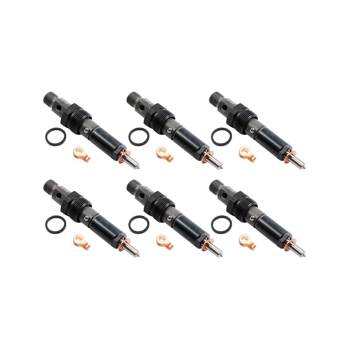 6PCS Fuel Injector 4089270RX for Cummins 5.9L B Engine 6BT ISB QSB Series - Sinocmp