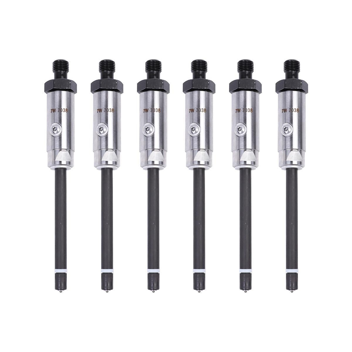 6PCS Fuel Injector 7W-7038 for Caterpillar CAT 3306 Engine - 6PCS