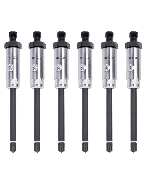 Injecteur de carburant 6 pièces 7W-7038 pour moteur Caterpillar CAT 3306