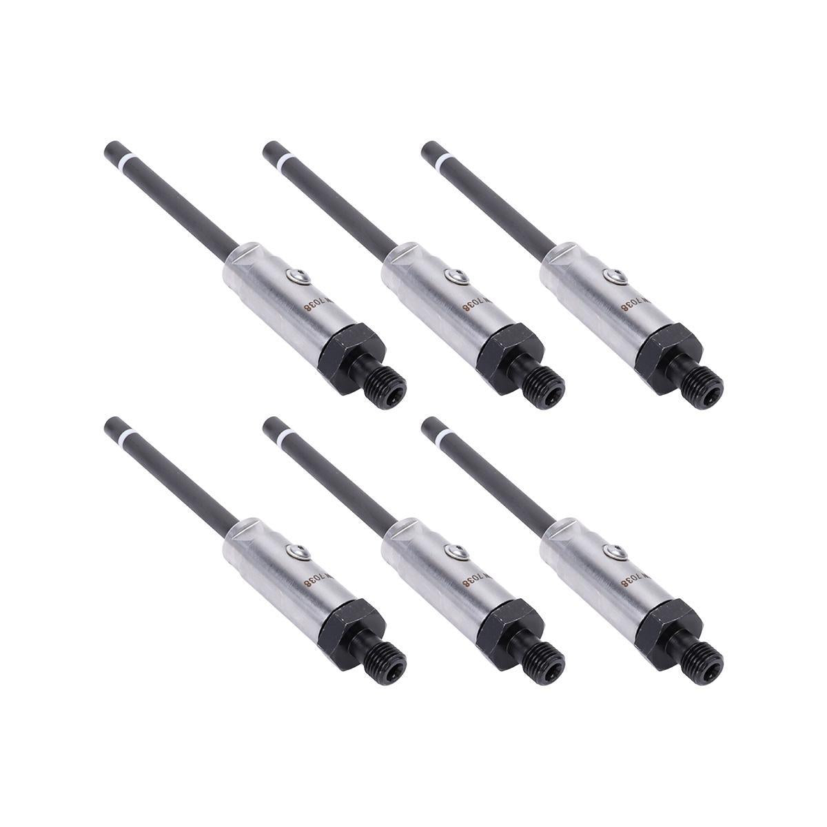 6PCS Fuel Injector 7W-7038 for Caterpillar CAT 3306 Engine
