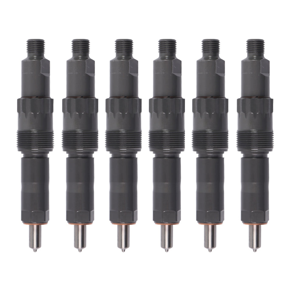 6PCS Fuel Injector AR74665 for John Deere Engine 6404 6466 Tractor 4040 4240 4440