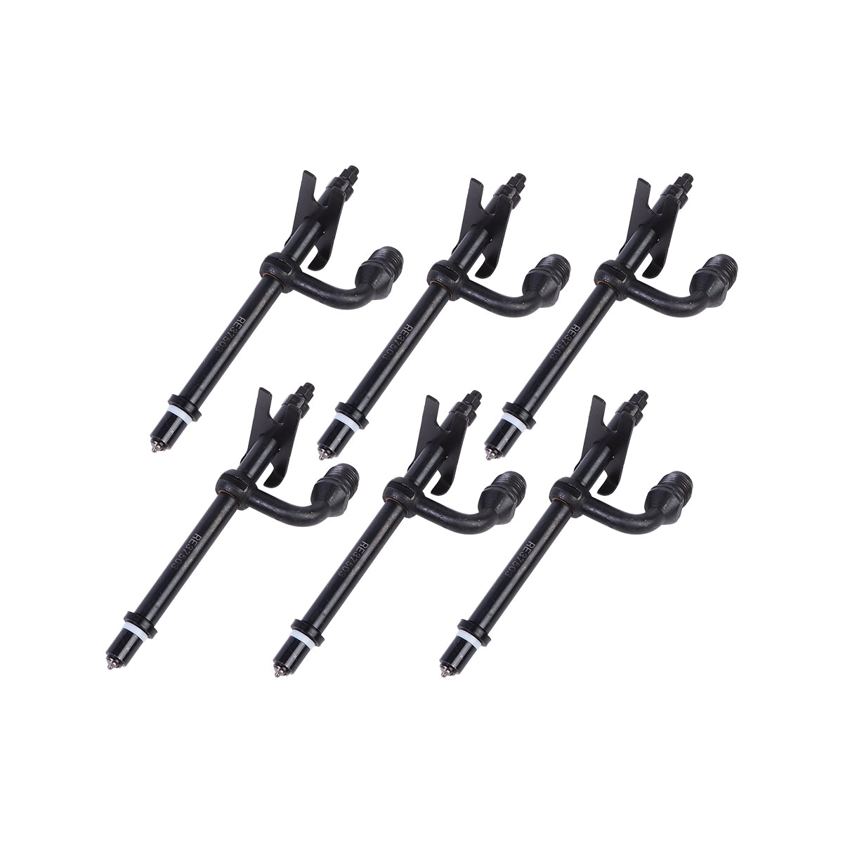 6PCS Fuel Injector AR90023 AR90024 AR68364 RE31757 RE37503 SE501100 for John Deere