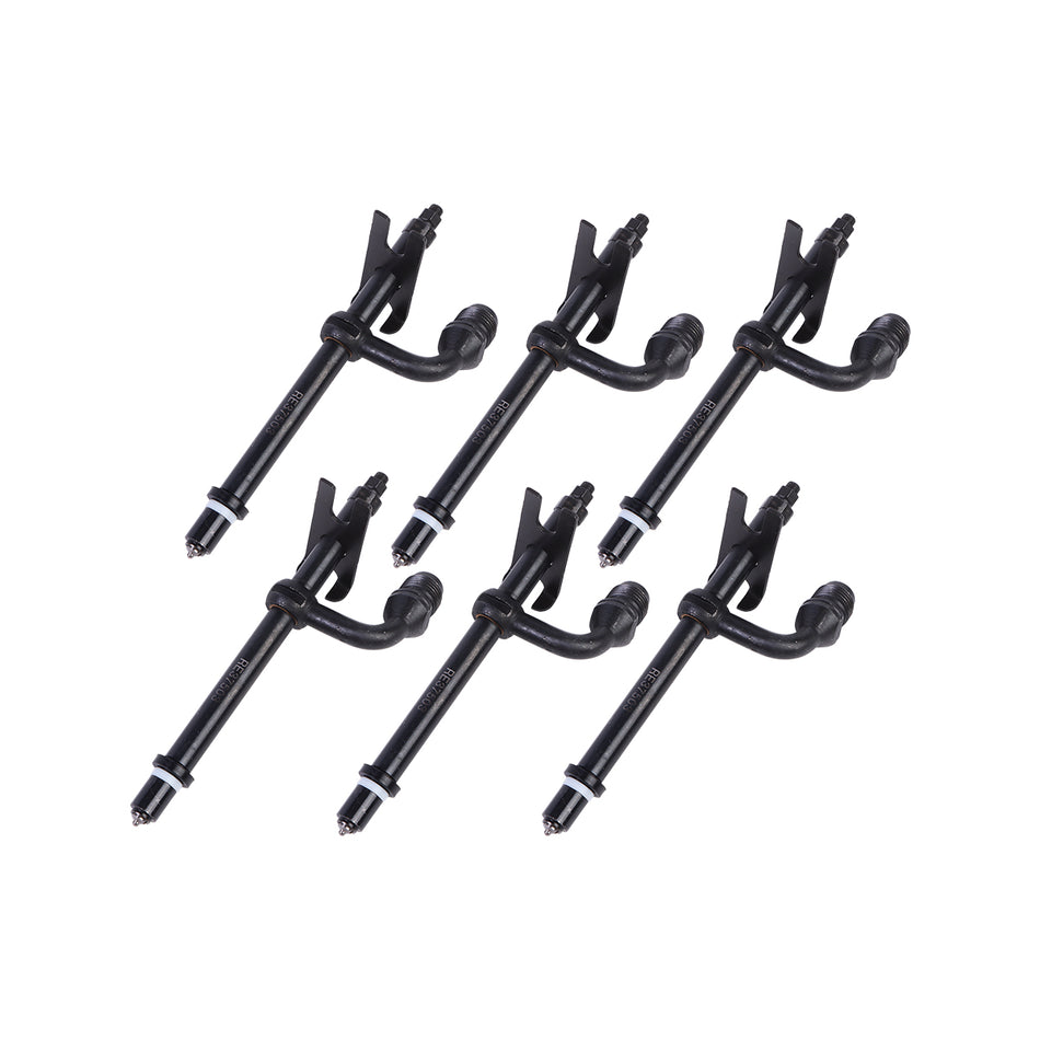 6PCS Fuel Injector AR90023 AR90024 AR68364 RE31757 RE37503 SE501100 for John Deere