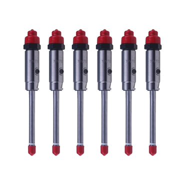 Boquilla de inyector de combustible de 6 uds 7W7026 para motor Caterpillar CAT 3406B 3412 Tractor D9R D9 GC