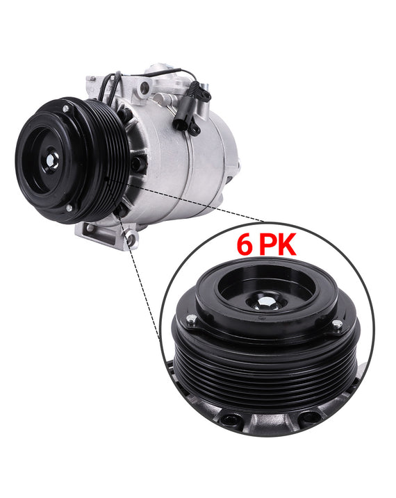 Compresseur de climatisation A/C 6PK 12V 64509182797 pour BMW X3