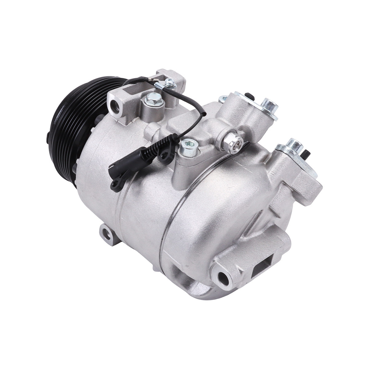 Side View of 6PK 12V A/C Air Conditioning Compressor 64509182797 for BMW X3