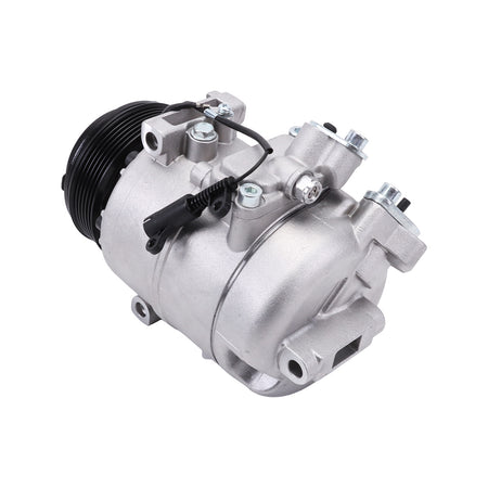 Side View of 6PK 12V A/C Air Conditioning Compressor 64509182797 for BMW X3