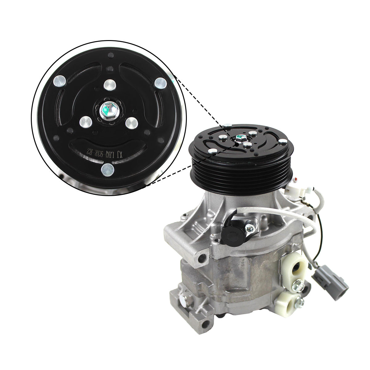6PK A/C Air Conditioning Compressor 447220-6361 447220-6362