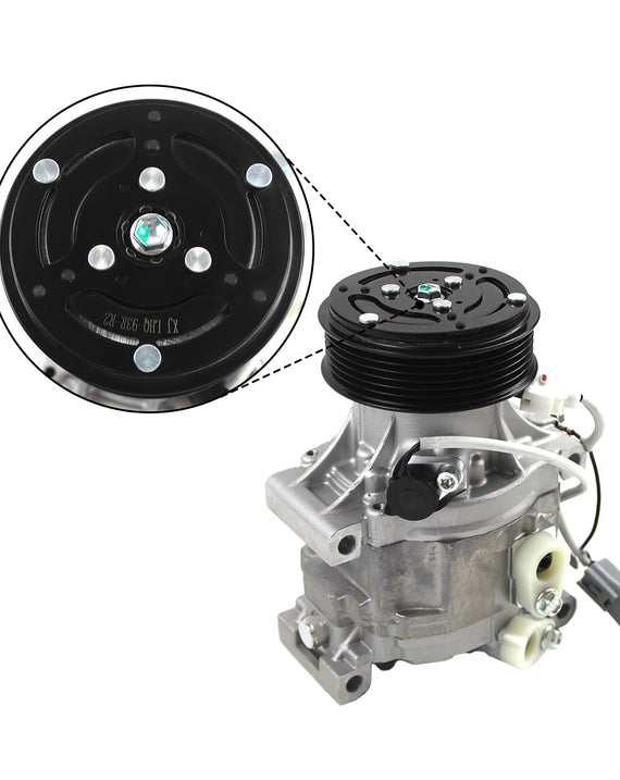 Compresseur de climatisation A/C 6PK 447220-6361 447220-6362 pour Toyota Yaris SCSA06C 1.3 1.5