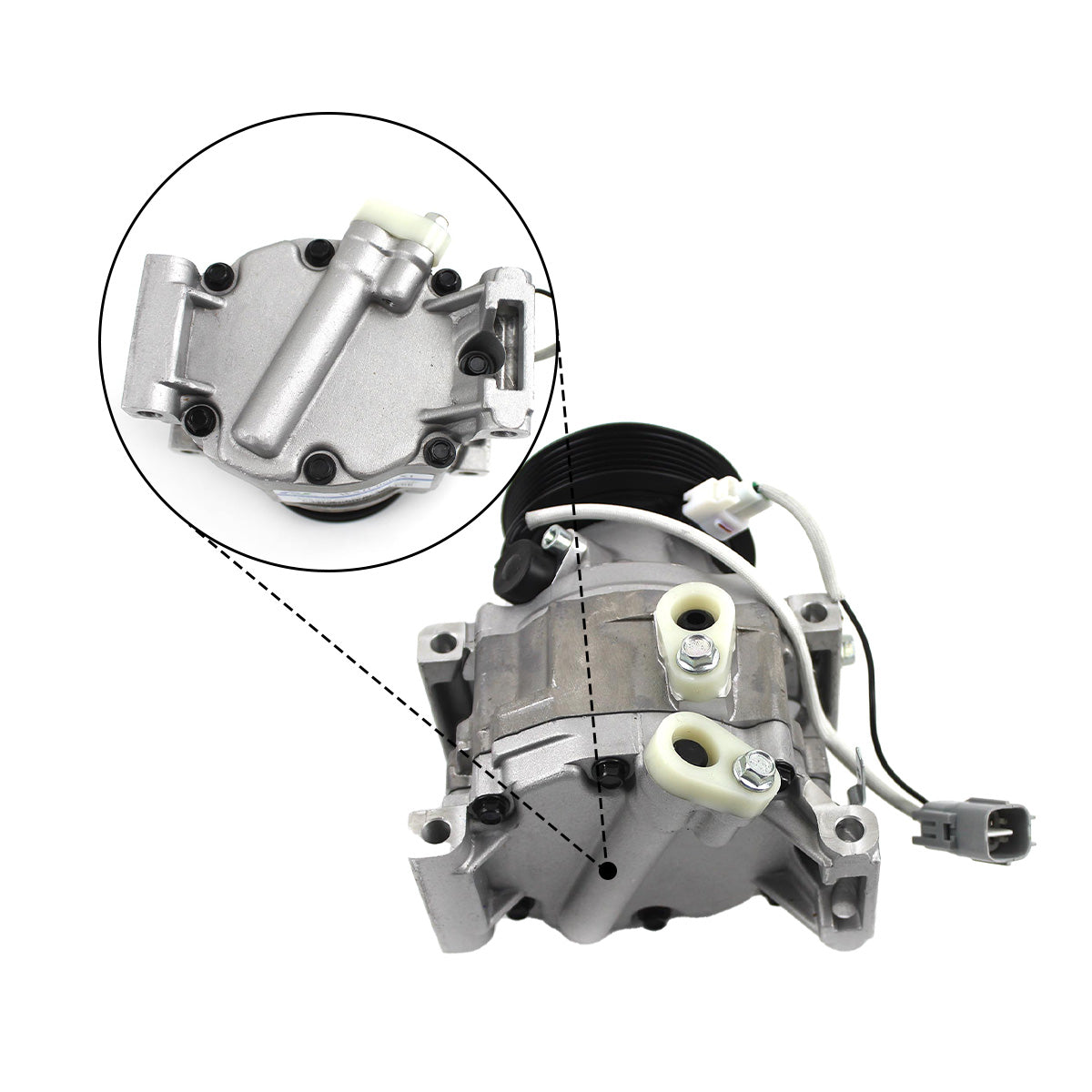 6PK A/C Air Conditioning Compressor 447220-6361 447220-6362