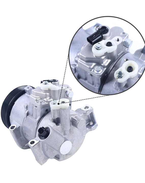 Compresseur de climatisation A/C 6PK 12V 447260-3373 447280-9060 pour Toyota Corolla 1,8l