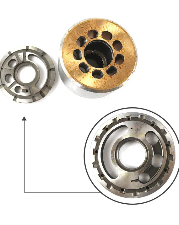708-2L-06480 HPV95 bloc-cylindres de pompe hydraulique R pour Komatsu PC200-7