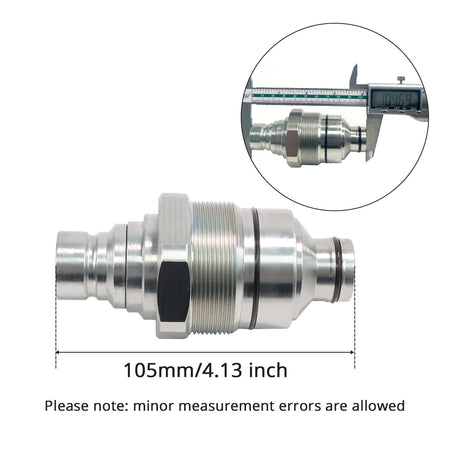 7246799 Hydraulic Male Flat Face Quick Connect Coupler for Bobcat T180 T190 T200 Excavator Loader - Sinocmp