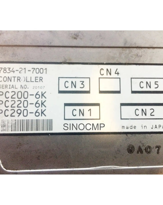 7834-21-7001 Komatsu Control Panel for Excavator PC290-6 PC200-6