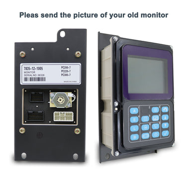 7835-12-1005 Monitor Display Panel for Komatsu PC160LC-7 PC200-7 PC300-7