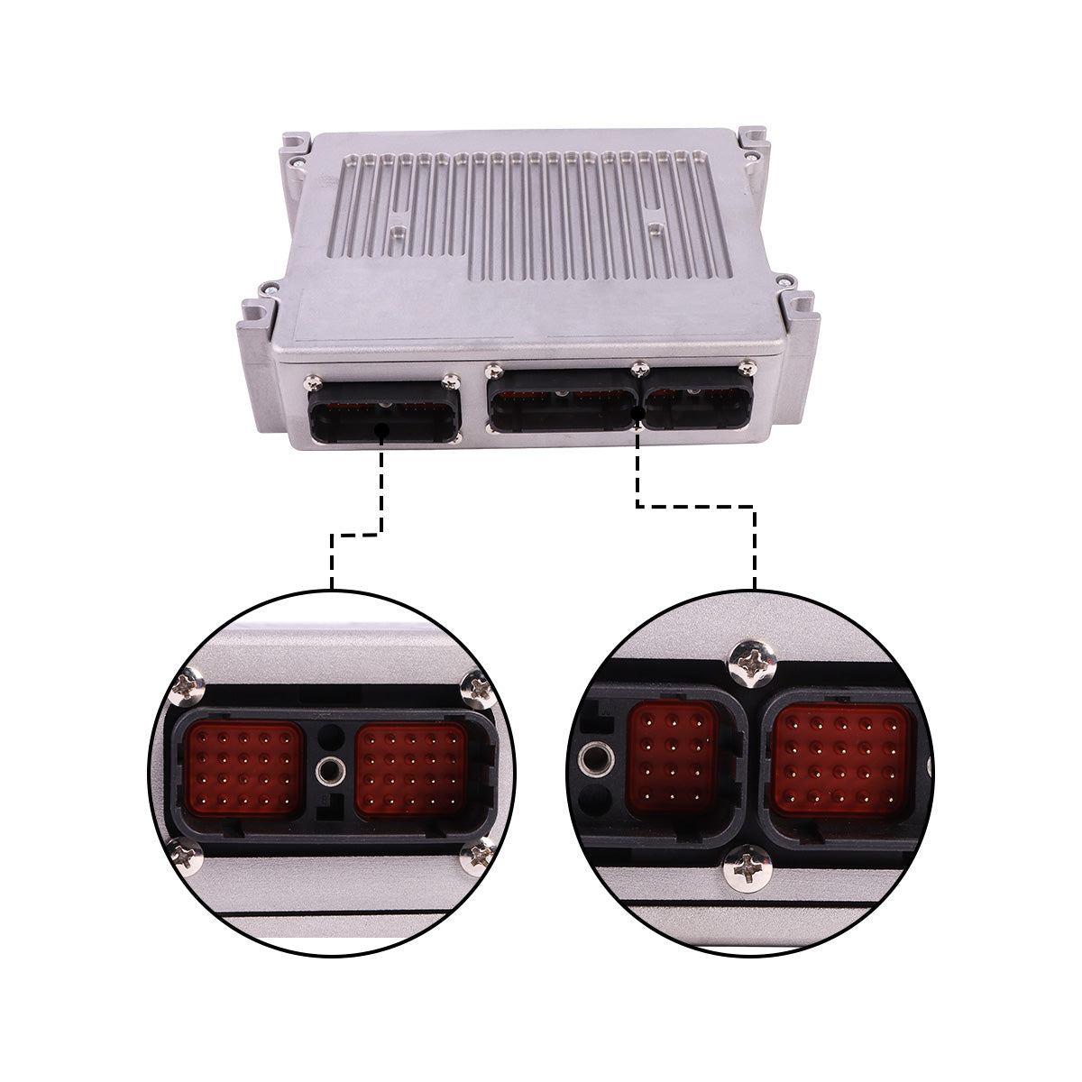 7835-26-1005 Computer Control Panel Controller for Komatsu Excavator PC200-7 PC220-7 PC230-7 - Plug Detail