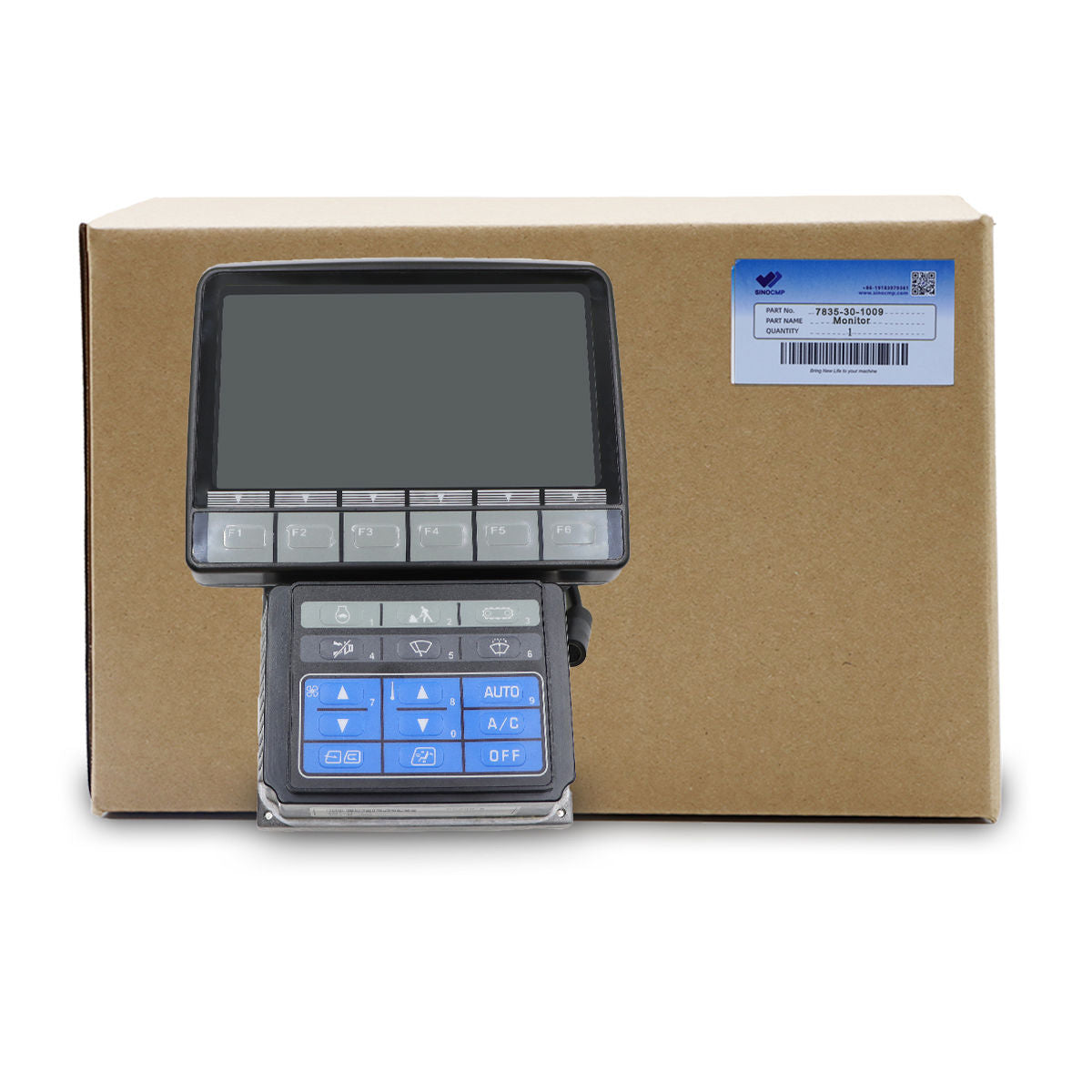 7835-30-1009 Monitor Display Panel for Komatsu PC200-8 PC220-8 PC270-8 - Sinocmp