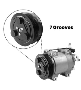 7PK A/C Kompressor 12V 92600-4KV0A 92610-4CV0A für Nissan Murano Navara Pathfinder 2,5 DCI Frontier D40